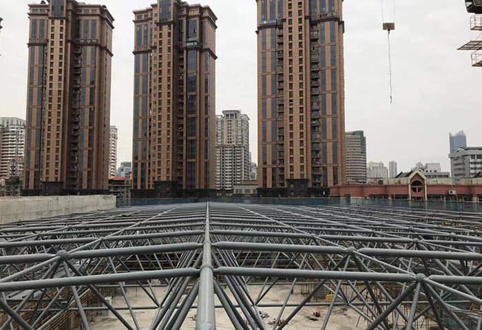 防城港螺栓球网架结构